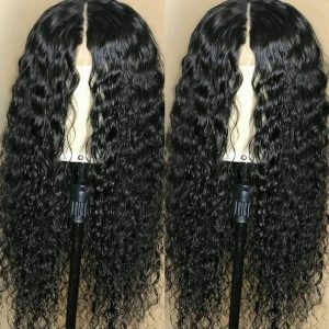 Sistershairstyle Virgin Human Hair Pre Plucked Full Lace Wigs and Lace Front Wigs (SHS0106)